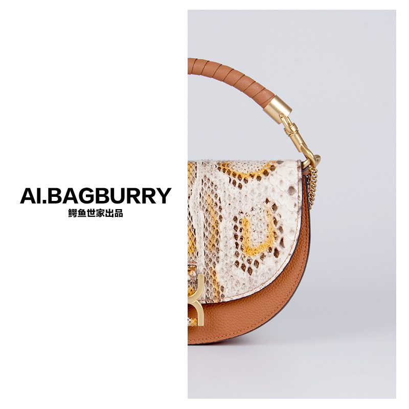 私订达人2024新款女士真皮百搭时尚蛇皮/牛斜跨包30-50岁