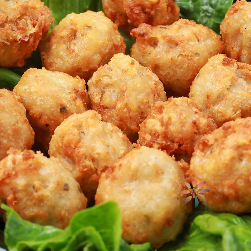 湖北藕圆子莲藕丸子素子圆子火锅食材特产纯手工自制/0lb蔬菜组合