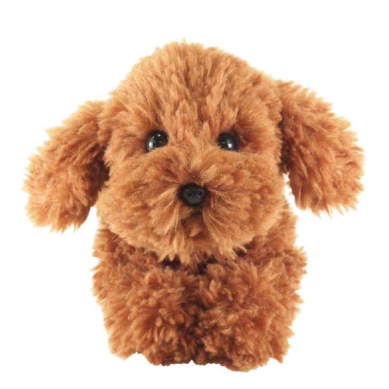 sunlemon进口仿真贵宾犬泰迪狗毛绒玩具公仔SS号玩偶