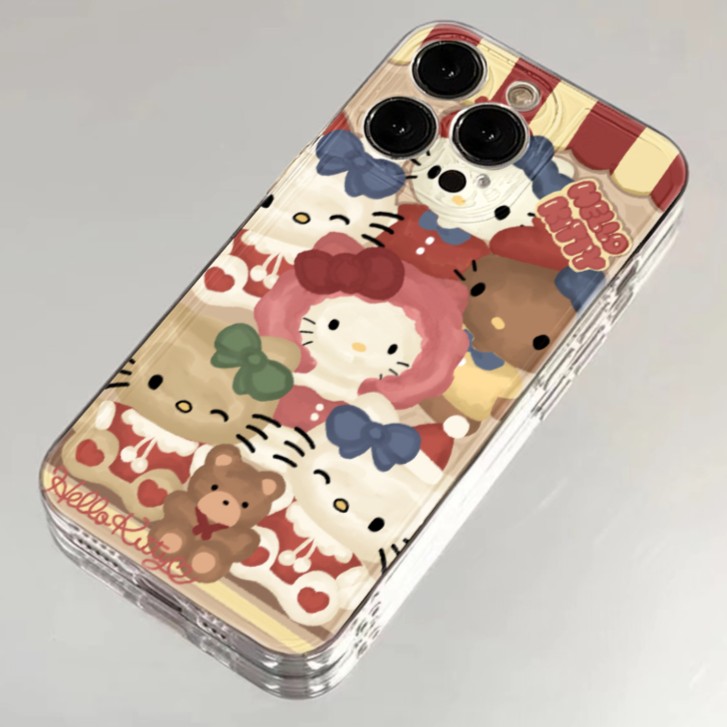 冬季可爱氛围感适用iPhone15/14/13手机壳苹果小米vivo华为oppo软