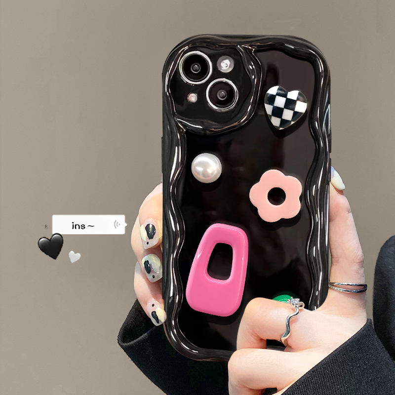 ins立体几何苹果13华为/vivo/oppo/小米iPhone14promax新款手机壳