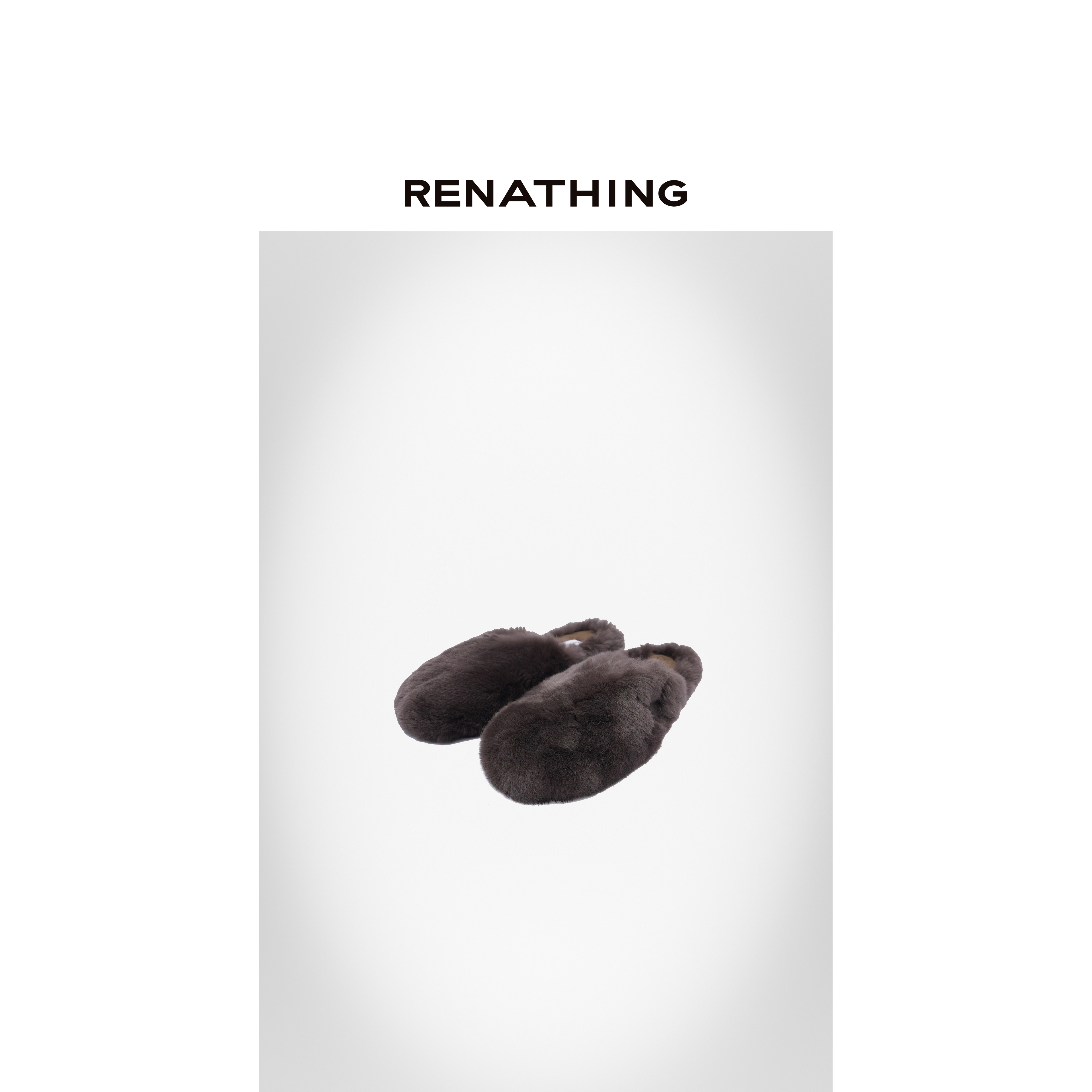 【RENATHING】毛绒保暖居家拖鞋