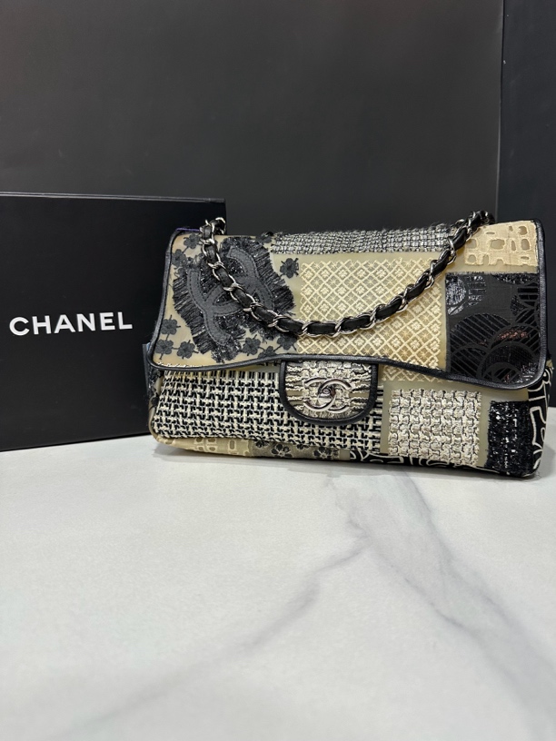 95新  街角/香奈儿补钉乞丐jumbo 14开30cm/JJ3121707