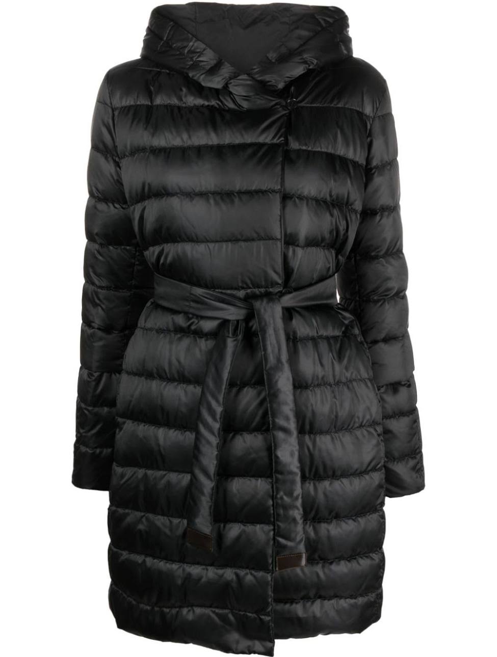 全新未使用  4-6周 MaxMara TheCube 腰带双面连帽羽绒外套 NOVEF