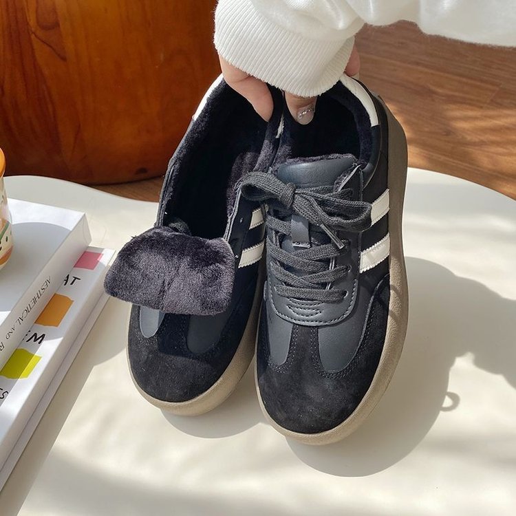 秋冬季回力休闲厚底小白鞋女2023款运动板鞋子女ins潮百搭小众鞋