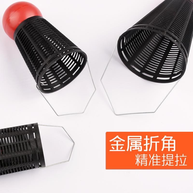 钓鱼打窝器手竿野钓饵料抛投器传统钓酒米窝料精准定点打窝沉底器