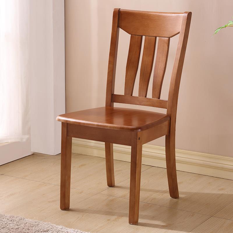 全实木椅子家用简约现代餐椅吃饭凳子靠背椅木头饭桌椅餐厅餐桌椅