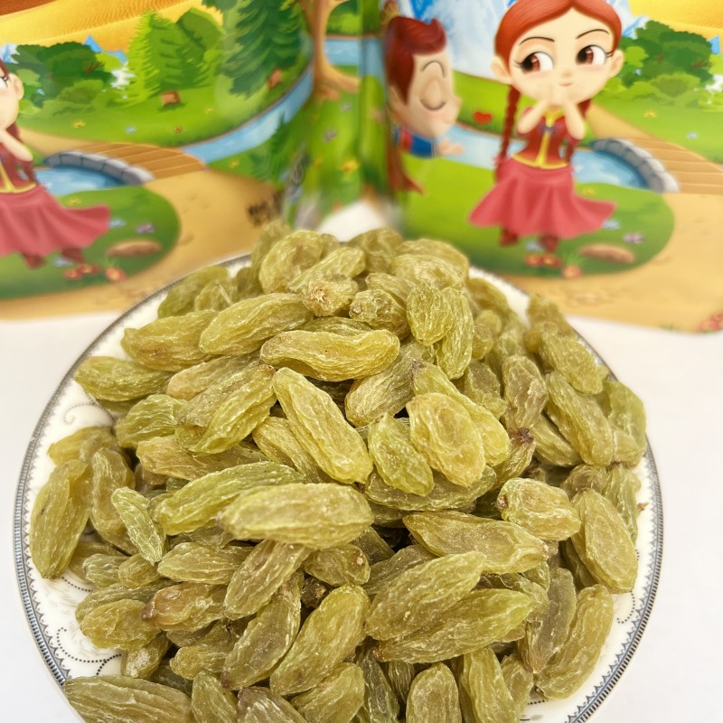 【到手2斤】优质吐鲁番葡萄干绿宝石酸甜绿色无核500g/袋【双仓发货】