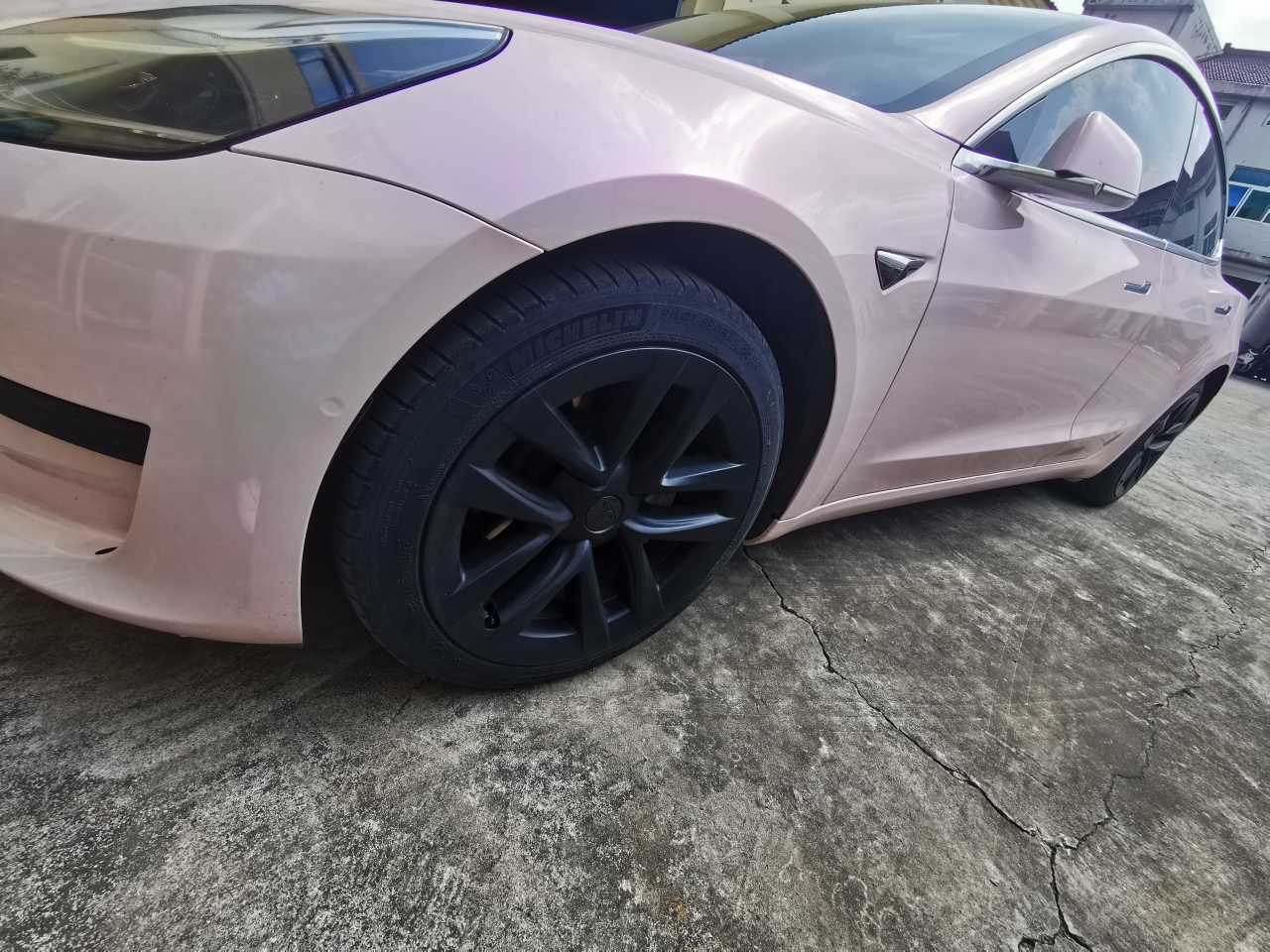 适用model3轮毂盖防models原车款特斯拉tesla全包蜘蛛网专用改装