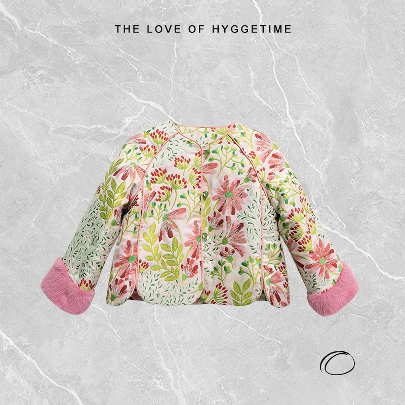 【现货】【莳梦】2023秋冬季新款女童套装时尚保暖气质国风套装23D103