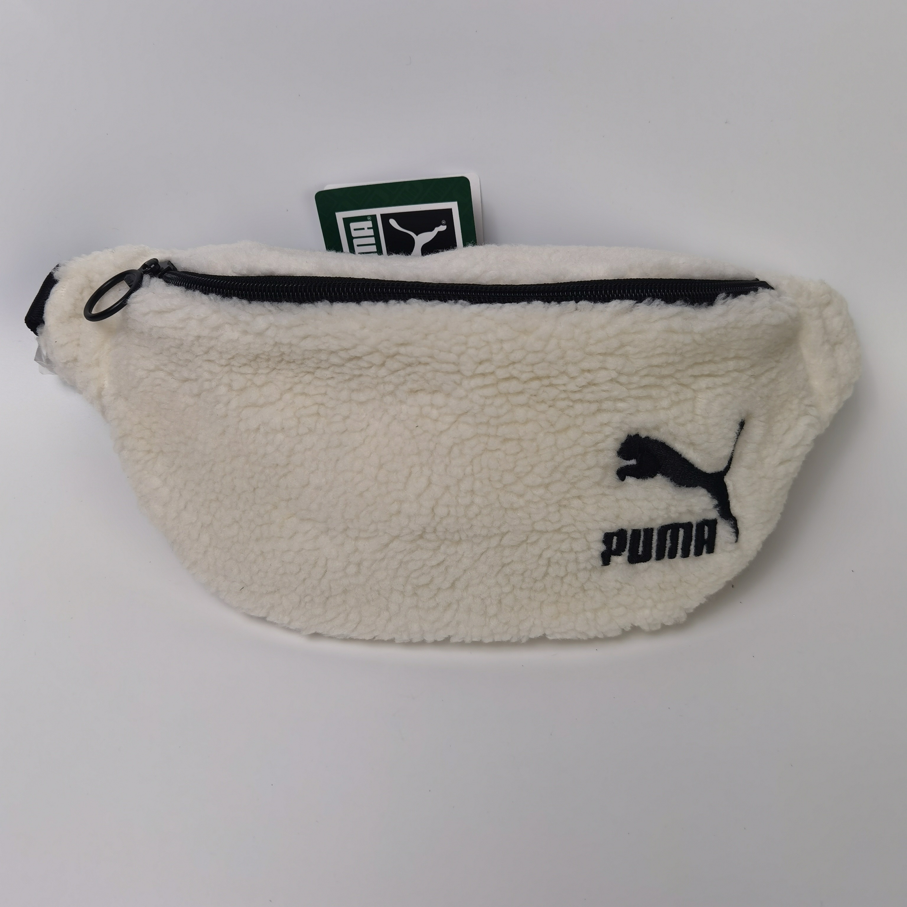 PUMA女士白色摇粒绒腰包07904302