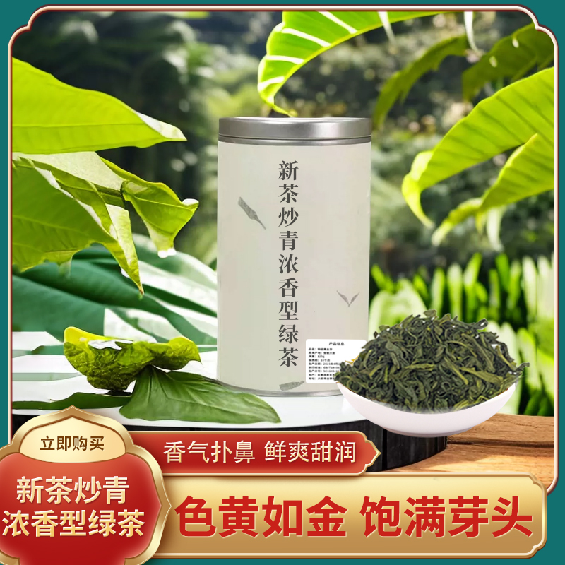 2023新茶叶品鉴春茶绿茶毛尖茶日照充足高山云雾浓香型袋装散装