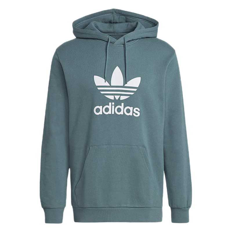 【奥莱】阿迪达斯三叶草男卫衣运动透气TREFOIL HOODIE 3461