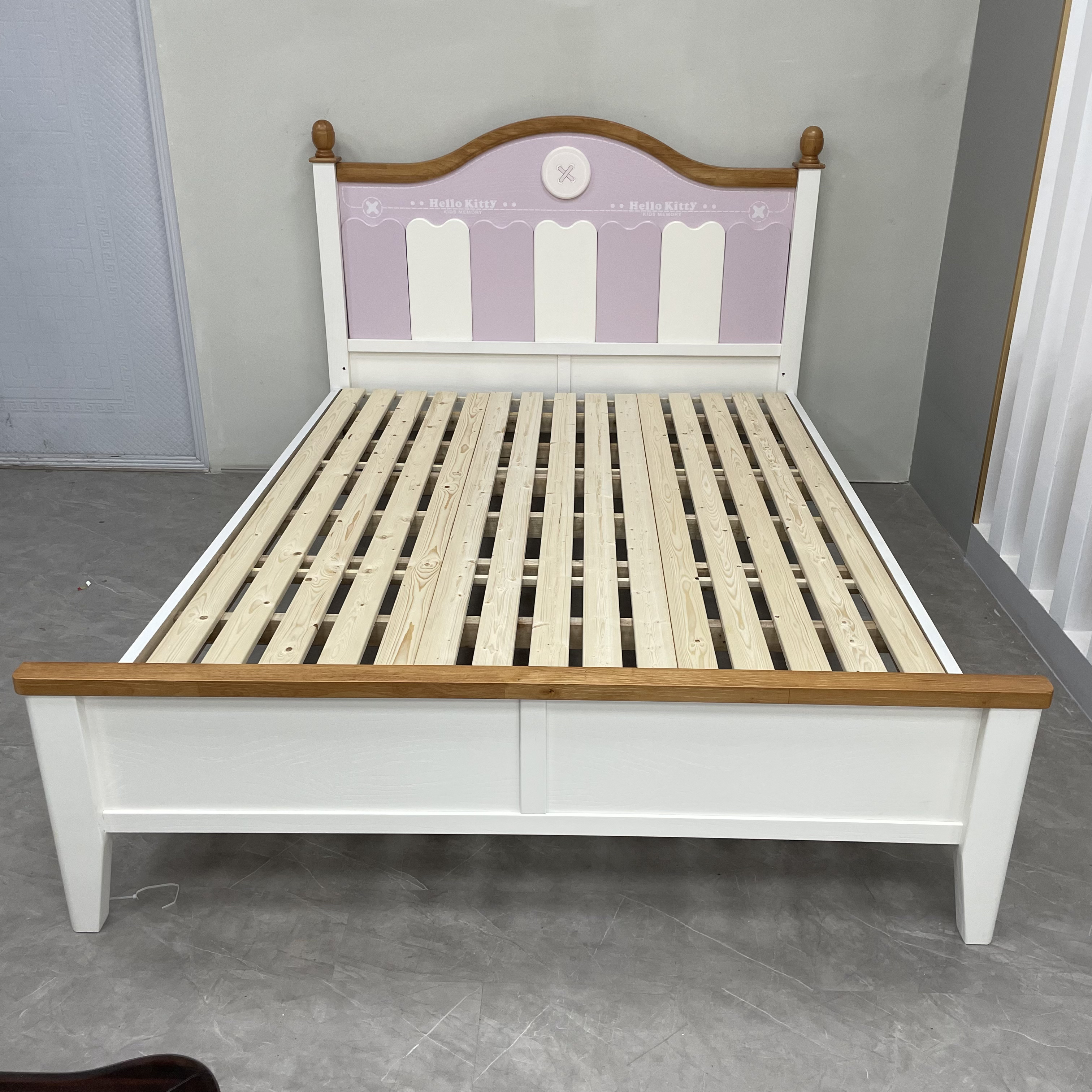 儿童床橡木内框1500*2000外框1530*2120*1160大床