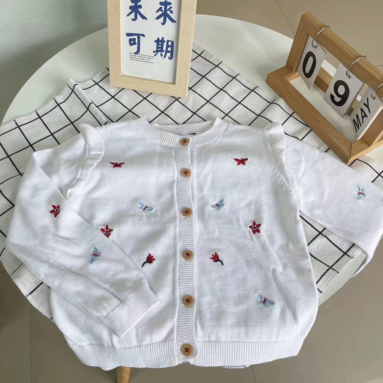 斑马家  女童开衫