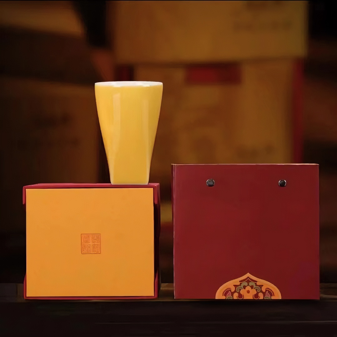 XIGUATEA/曦瓜 御鉴杯 天圆地方印章杯（闻香杯）武夷岩茶