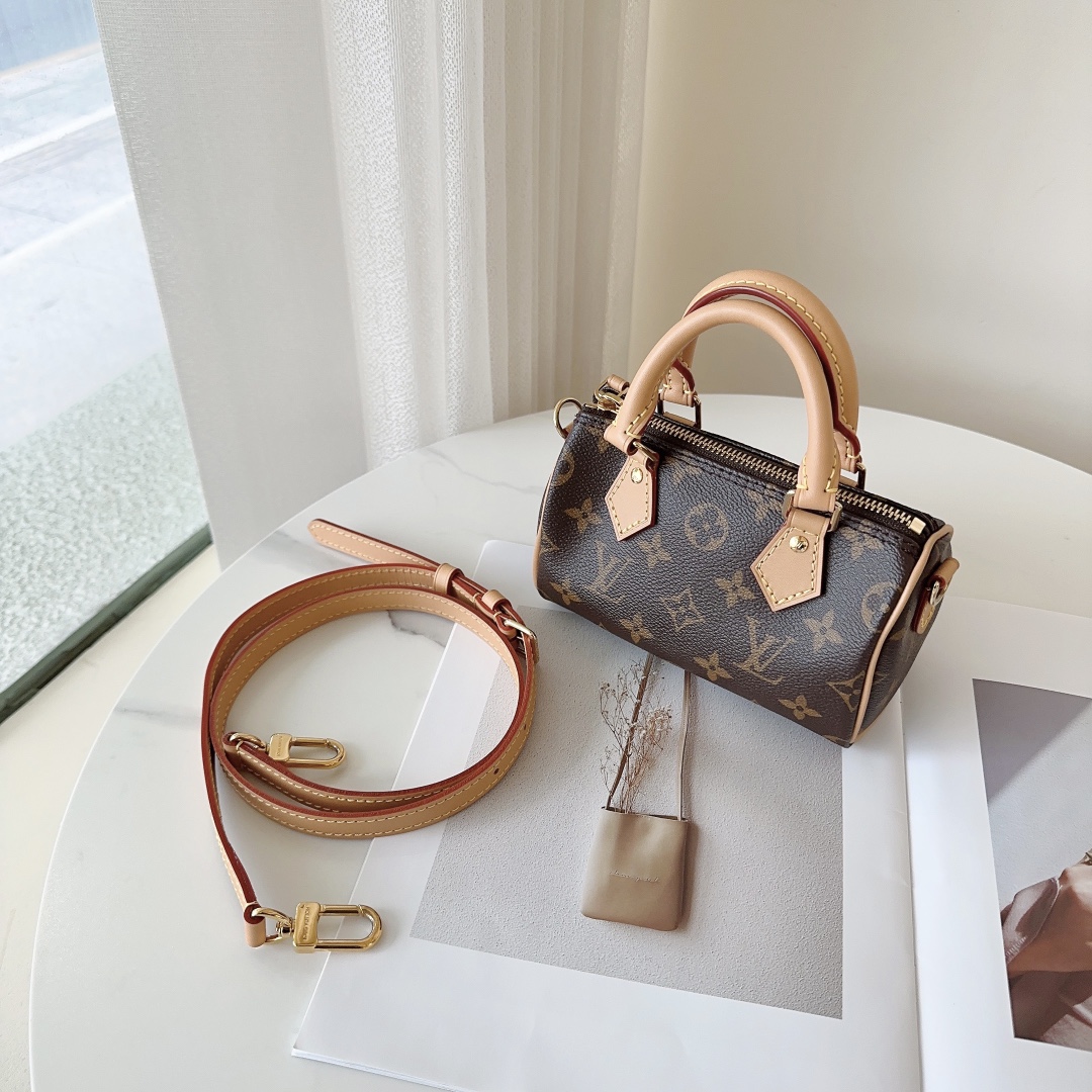 99新 LouisVuitton/路易威登 lv speedy nano新款包/无公价/严选