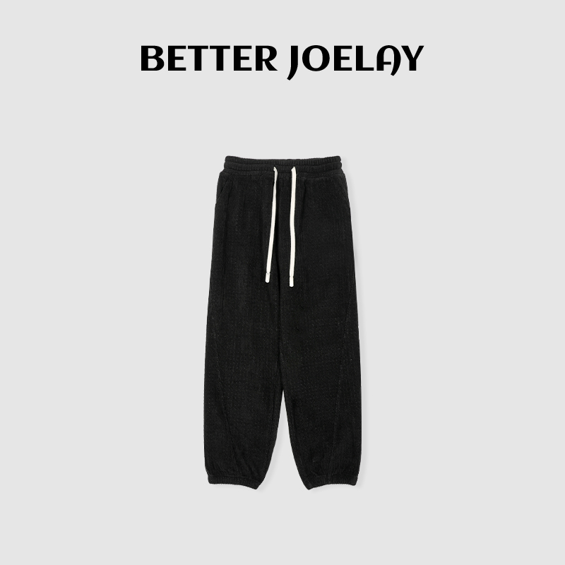 周明星 -加绒【慵懒宅妹】Z3289款休闲裤松紧百搭休闲舒适时尚束腿