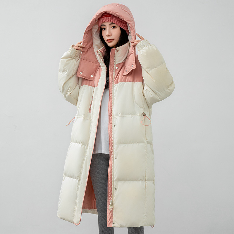 中长款时尚羽绒服 23AW 251 米粉色