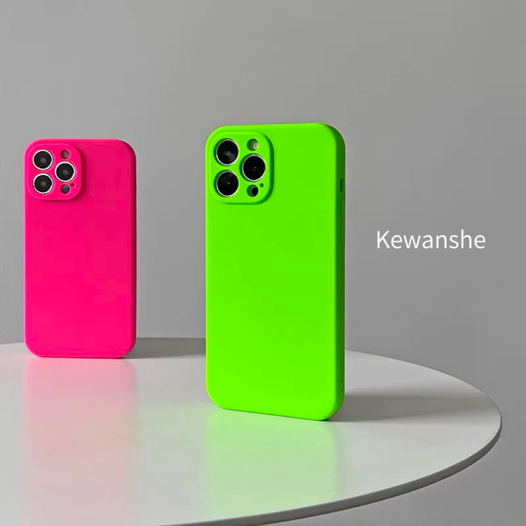 适用于iPhone苹果14pro Max果冻系列亮面软硅胶手机壳 纯色