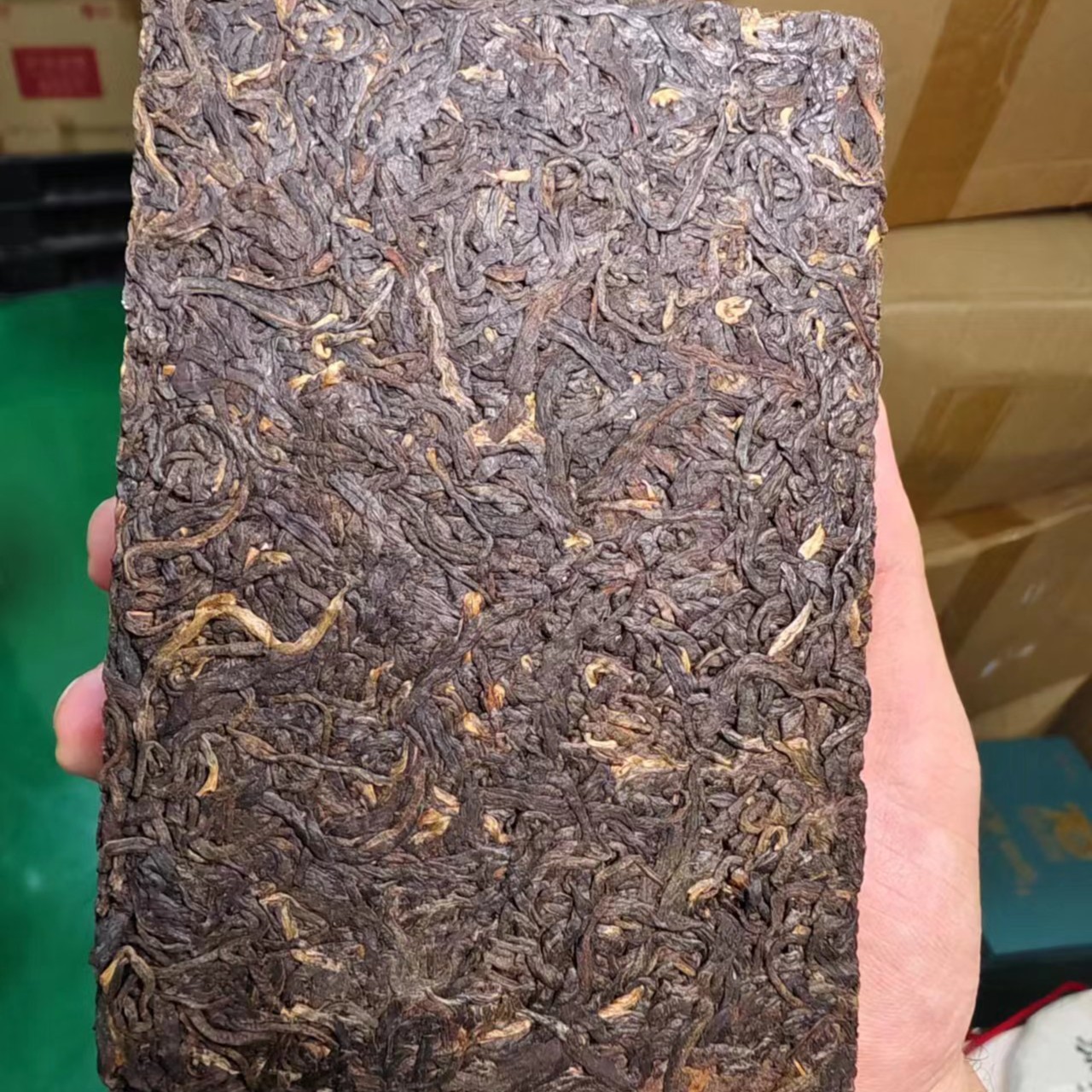 浮力产品  2016年黑石山六堡茶砖 核心产区 约一斤