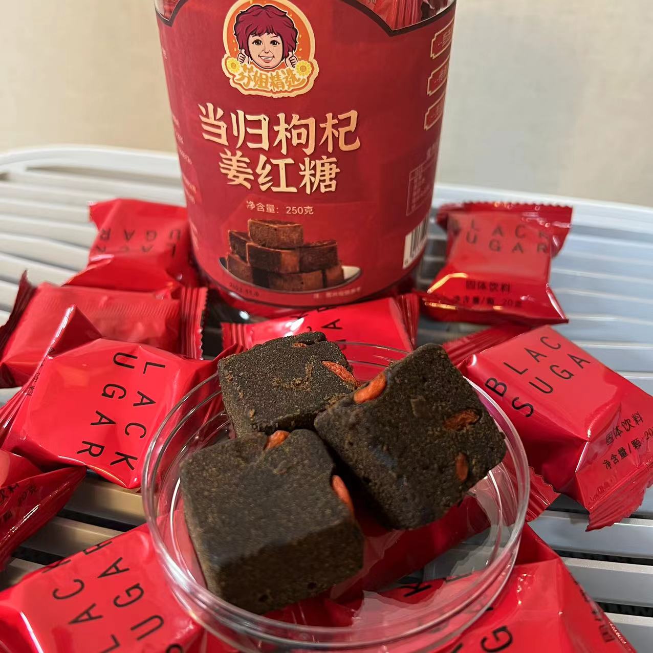 【小杰精选】当归枸杞姜红糖250g