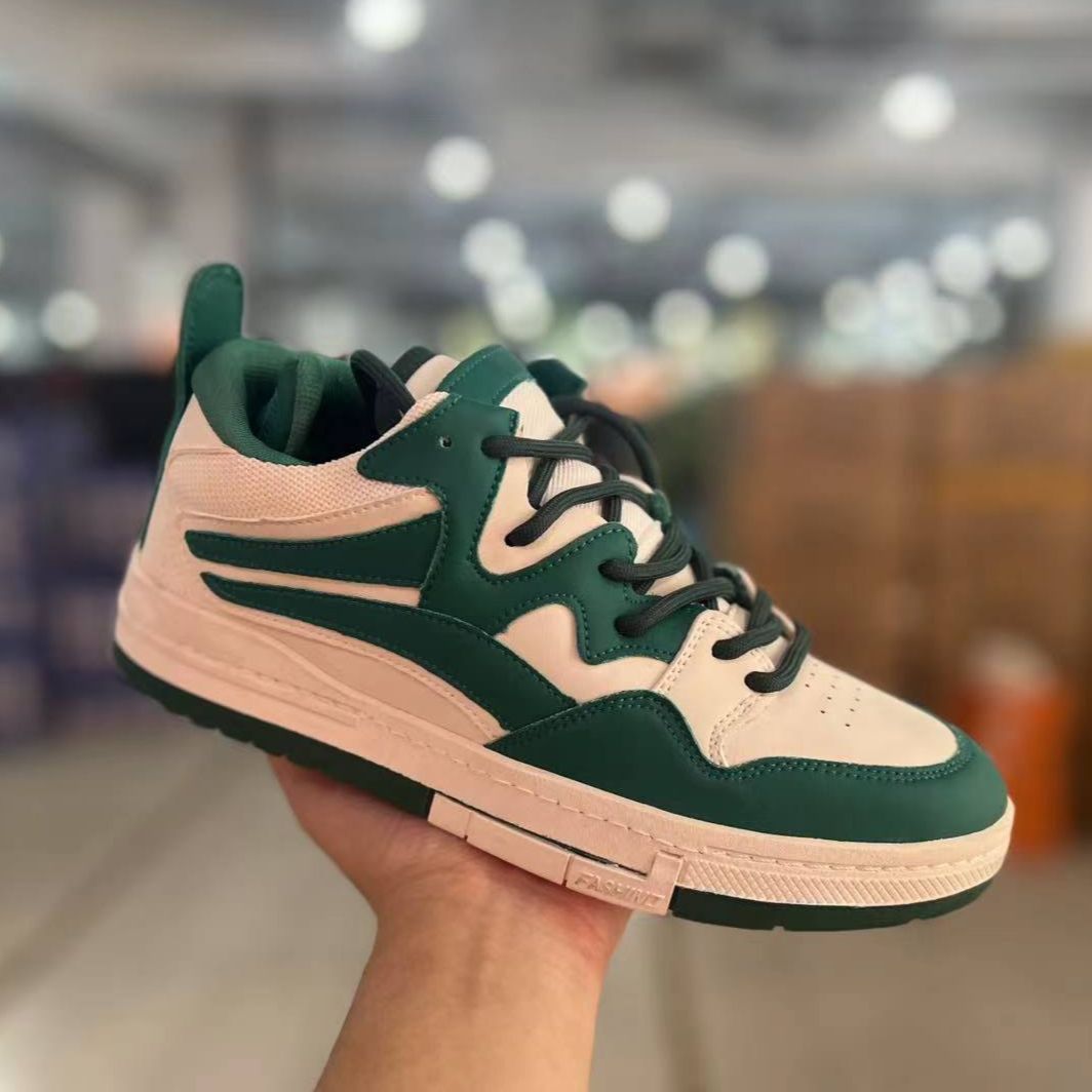 5619秋季真皮简约百搭潮流舒适时尚休闲鞋