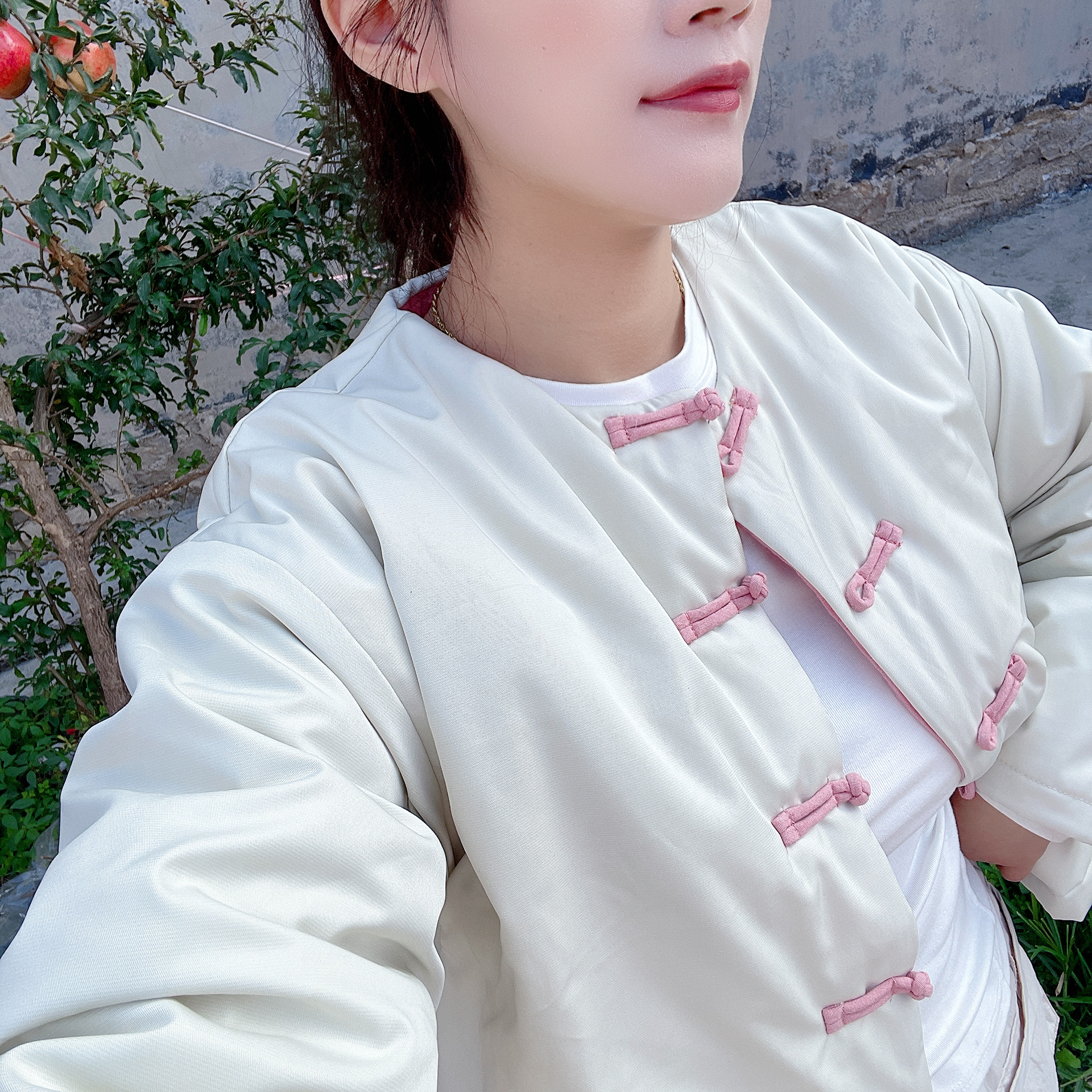 【现货】传统新疆长绒棉花时尚中国风成人复古盘扣款中式棉花棉袄