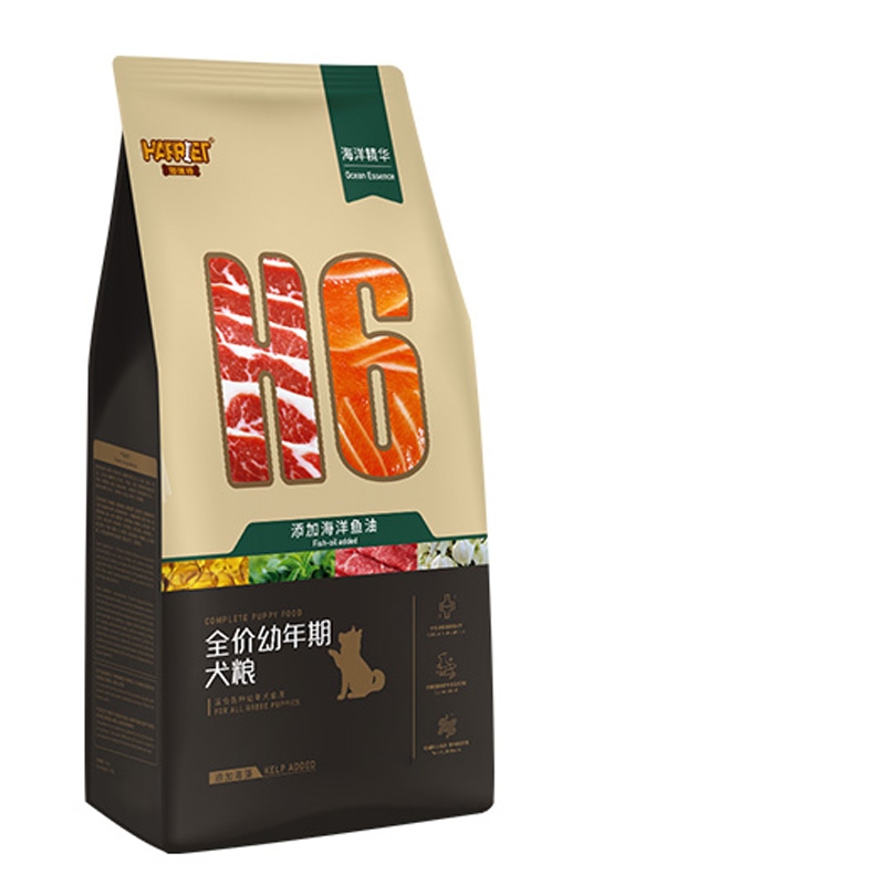 海瑞特狗粮 全犬种通用幼犬粮H6 金毛贵宾幼犬粮 10KG