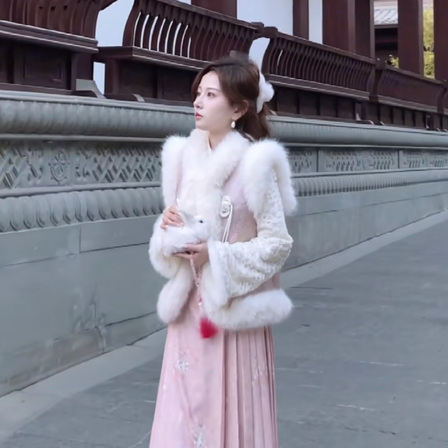 新中式国风马甲女款2023新款秋冬外搭棉衣外套2023新款马甲