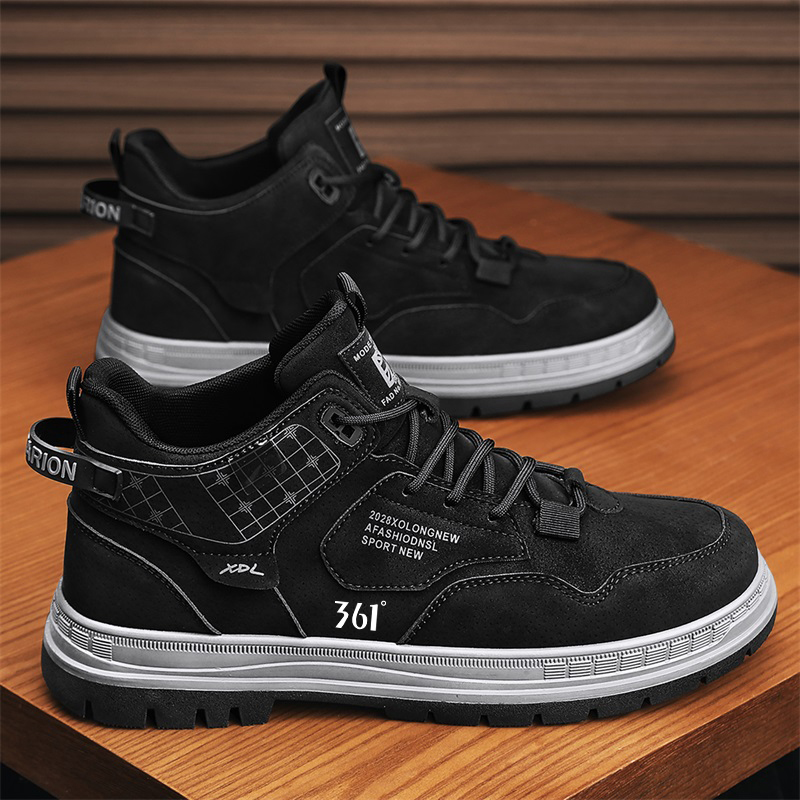361°度男鞋秋冬2023新款男士运动休闲跑步百搭鞋子男款工装老爹