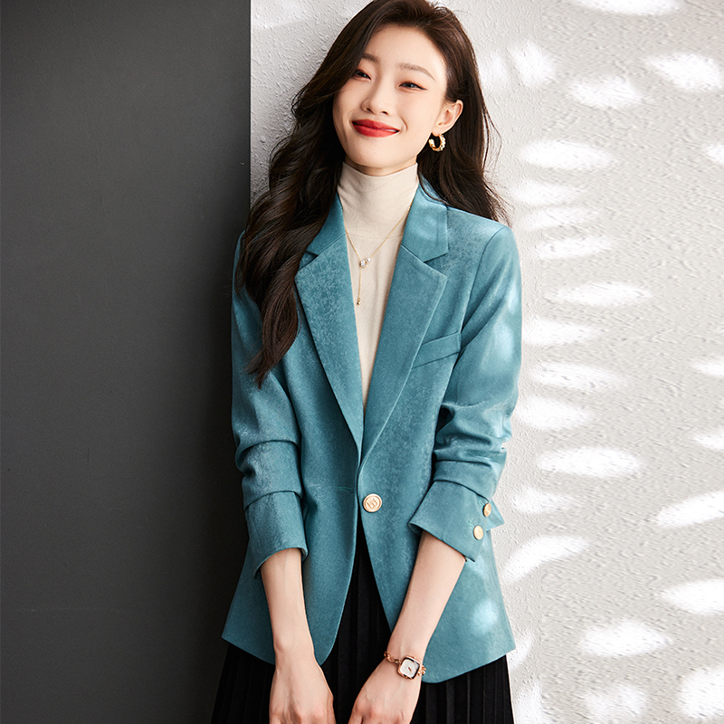 高级感西装外套女2022秋季新款气质小个子休闲职业修身小西服上衣