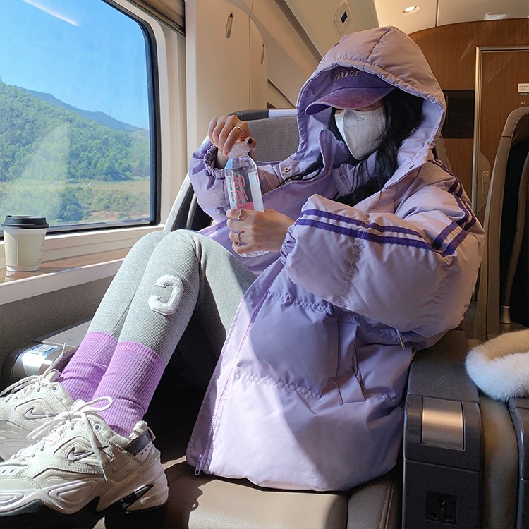 2023年新款棉服女冬短款韩版宽松面包服休闲棉袄加厚时尚棉衣外套