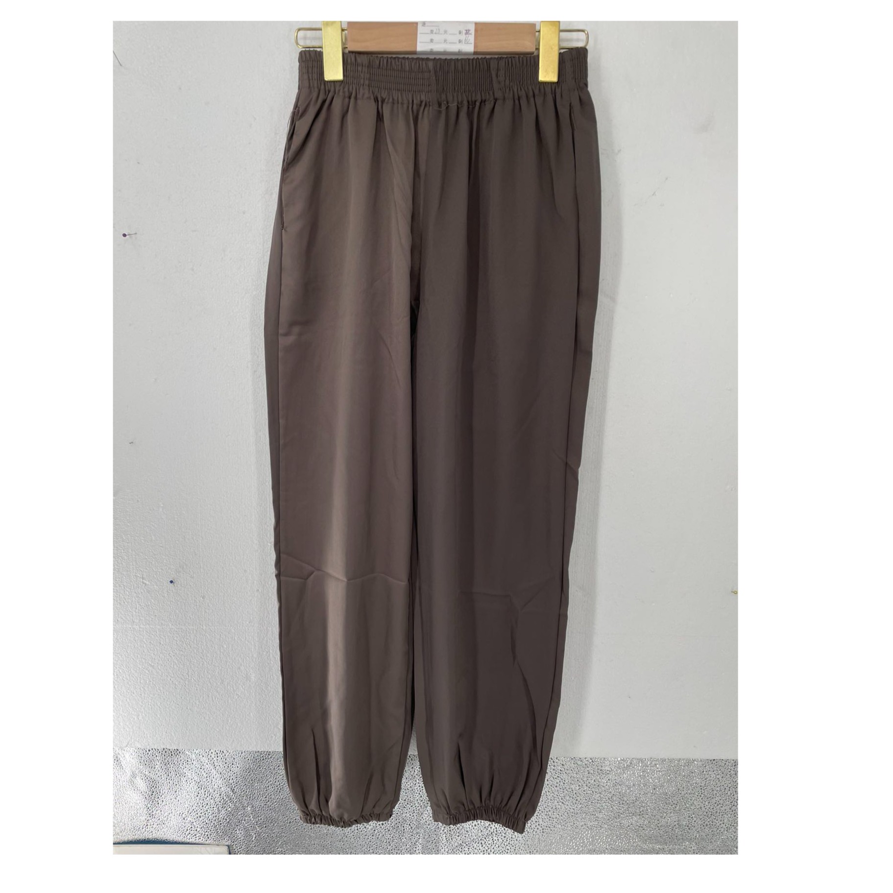 C90110时尚百搭束脚休闲裤