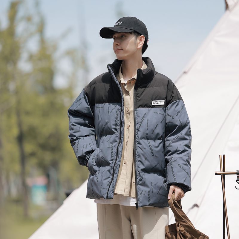 2023年棉衣情侣款男女同款加厚棉服大码立领男士外套保暖冬季棉袄