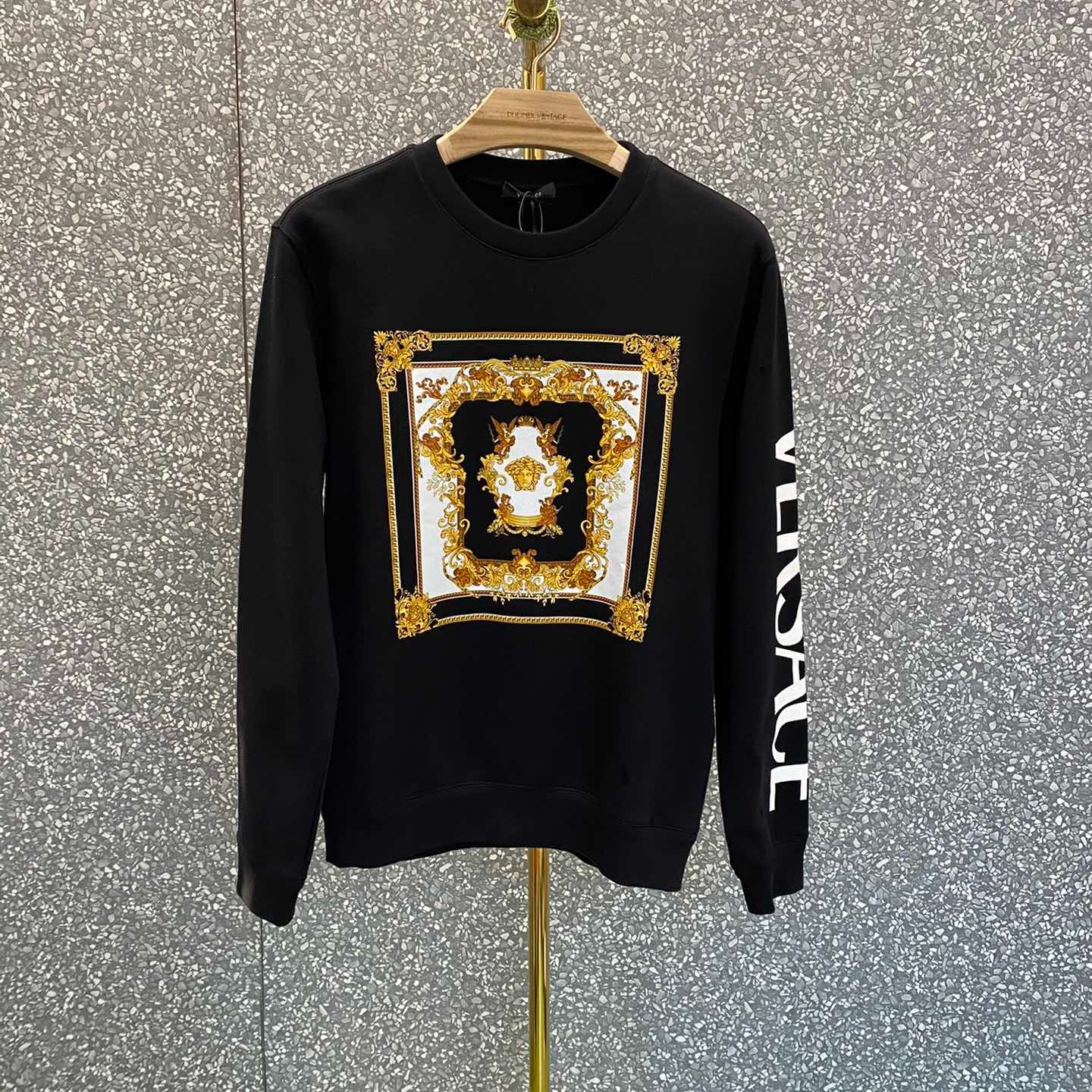 全新未使用 Versace/范思哲 versace 男士卫衣 MSW20081