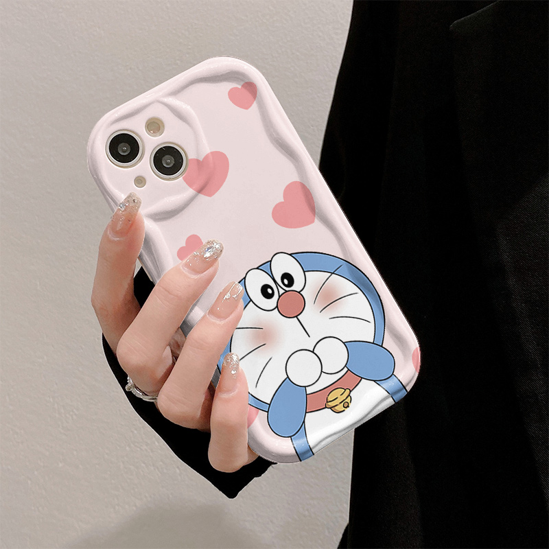 叮当猫苹果15Pro/14promax/11Pro/13小米OPPO/VIVO手机壳荣耀华为