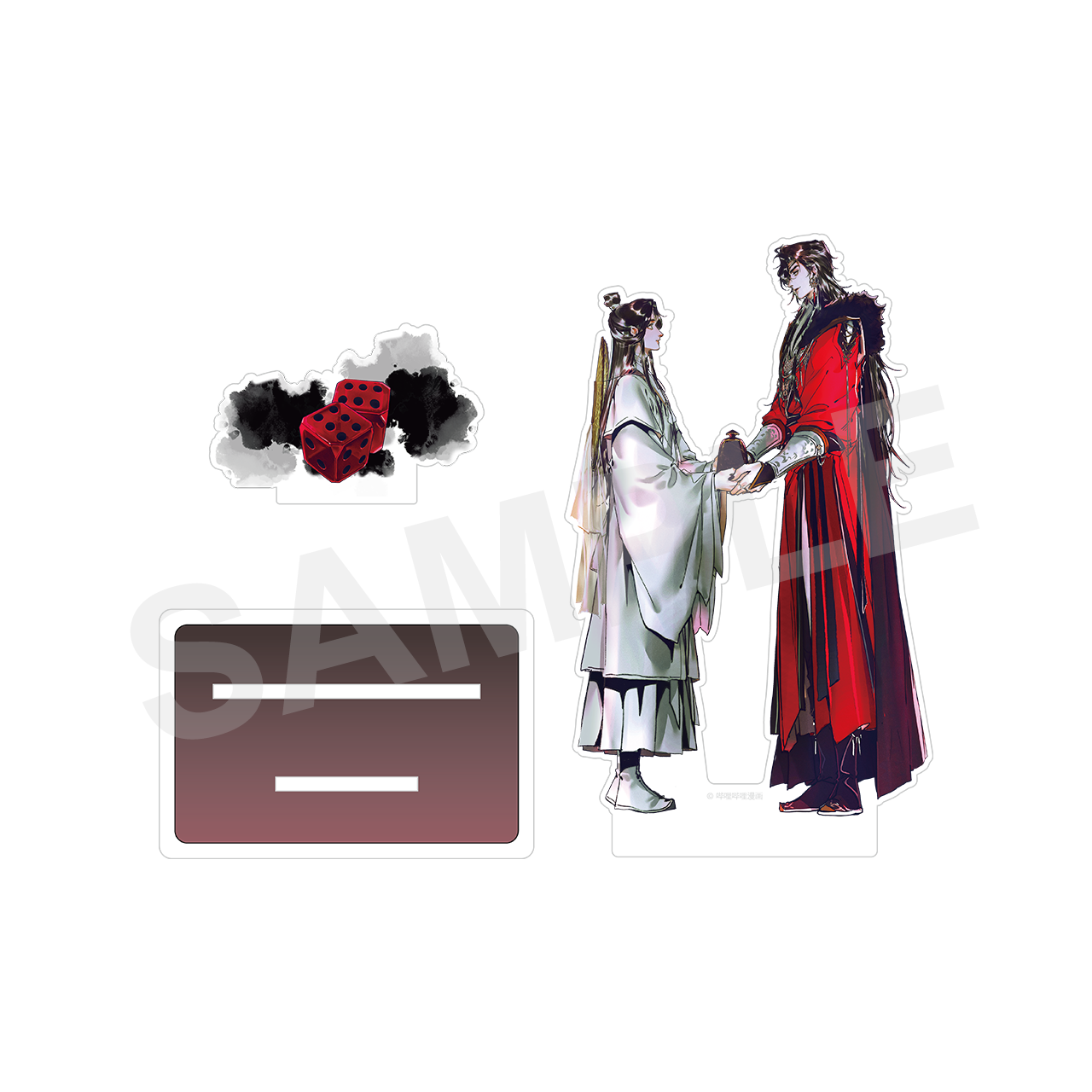 【漫家官方正版】《天官赐福》漫画亚克力立牌 鬼城重逢 谢怜花城