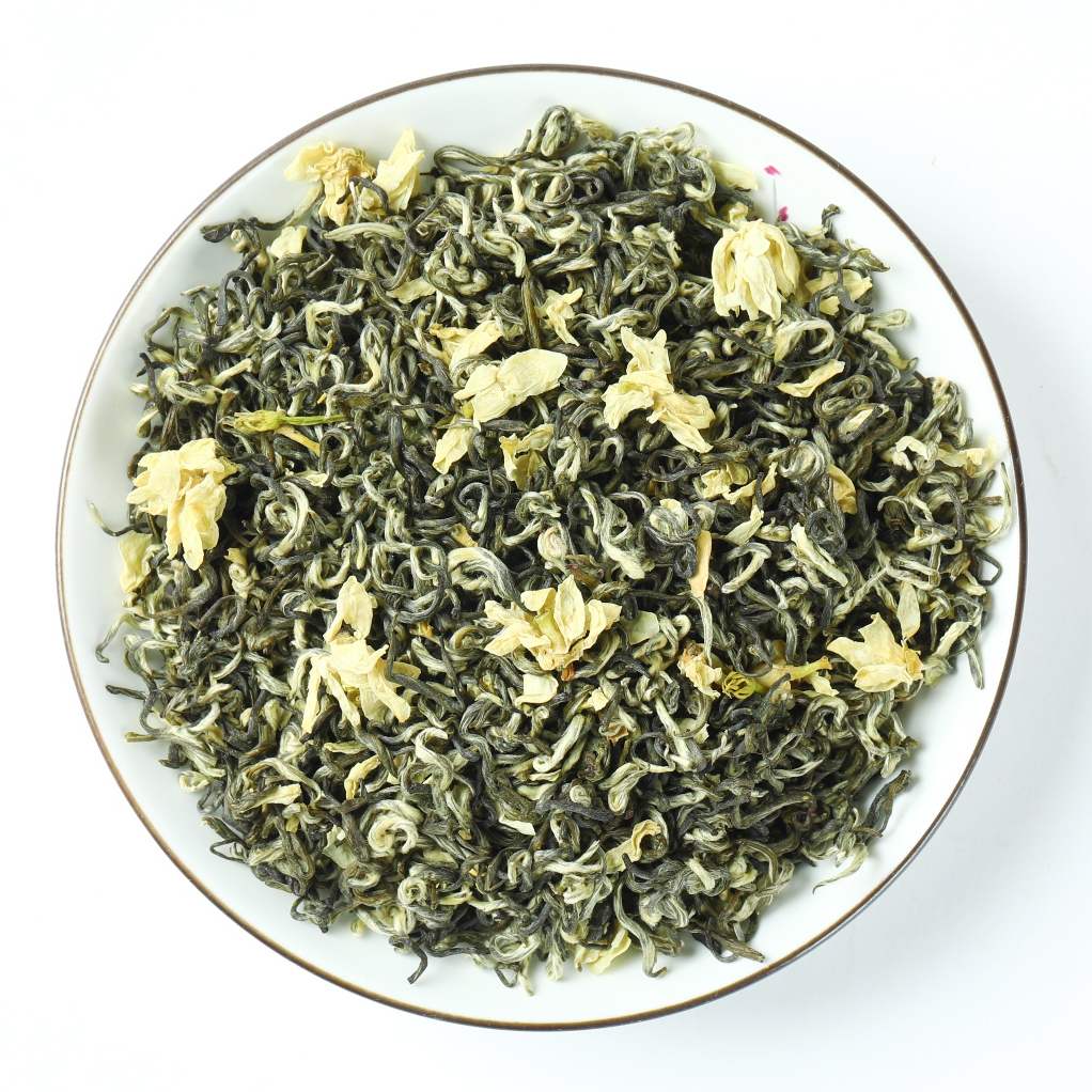 景物茉莉花茶四川峨眉山莉香飘雪2023新茶特级浓香型花茶叶罐装