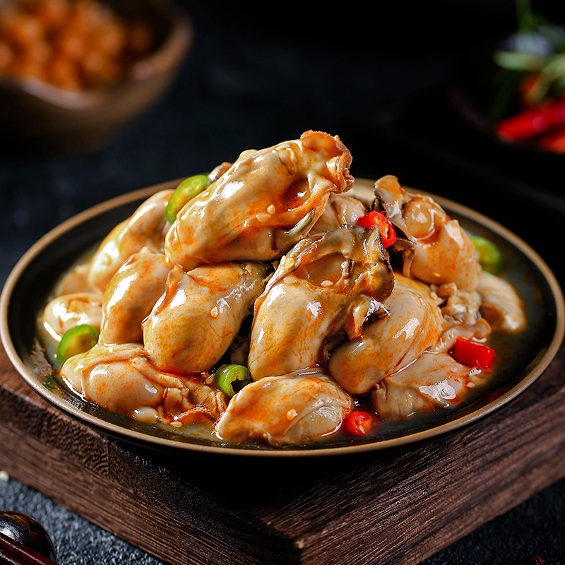 【正宗乳山生蚝】即食生蚝罐头 个大饱满多汁 量大超值 包邮330g