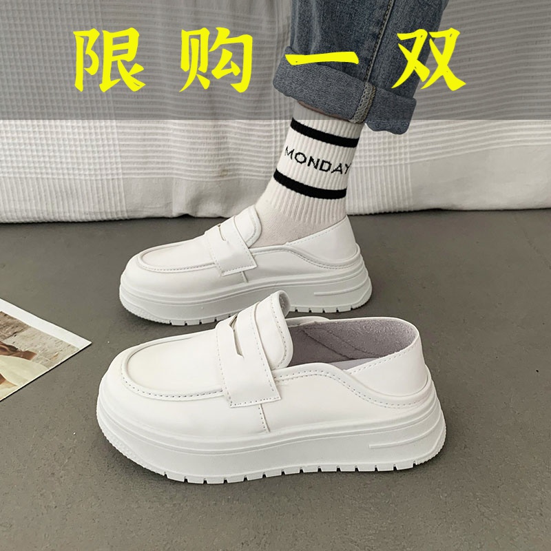 百丽纯爱护士鞋女软底透气不累脚防臭防滑平底单鞋白色舒适医护
