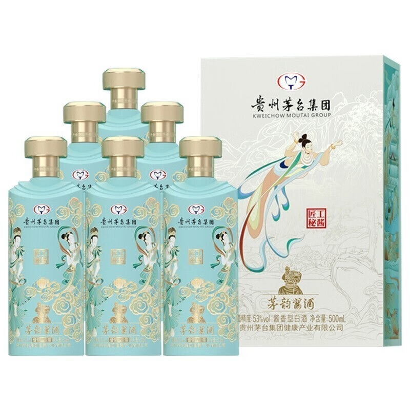 MOUTAI/茅台贵州茅台集团茅韵酱酒匠工秘酱 酱香型白酒53度500ml