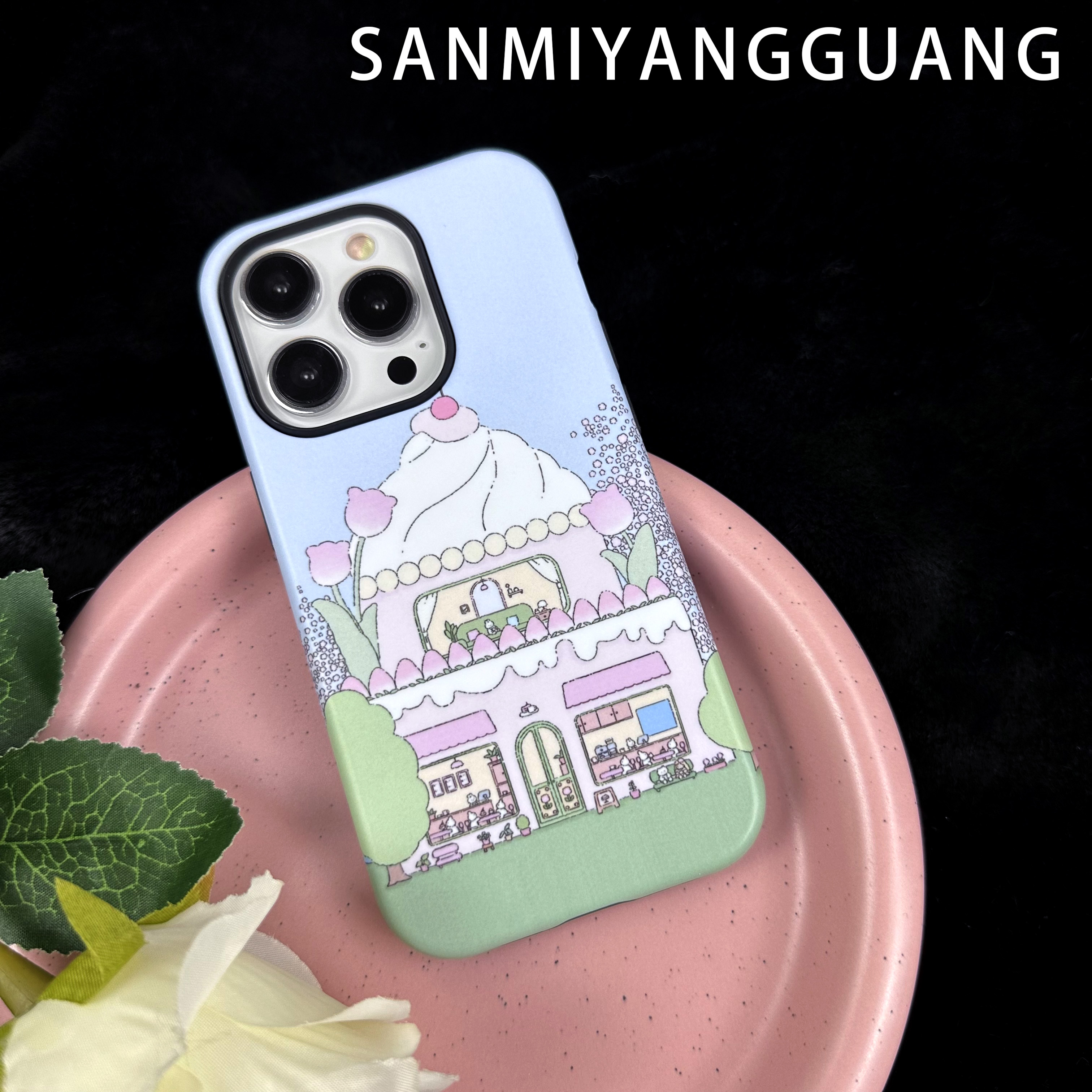 【高货菲林二合一】适用苹果手机壳蛋糕之家15PROMAX/iphone14/13