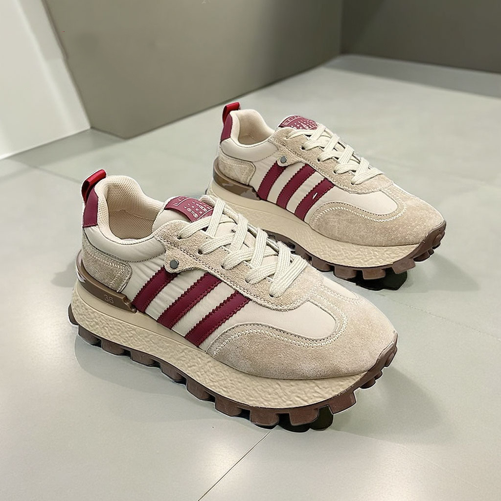 回力瑞华夫阿甘鞋2023秋季新款休闲运动鞋德训鞋子显瘦复古老爹鞋