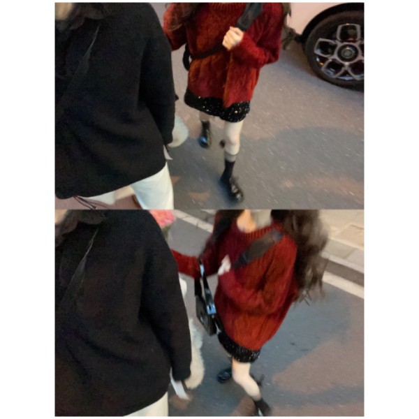 ishui-雪尼尔不起球 菱格麻花粗针好搭配毛衣