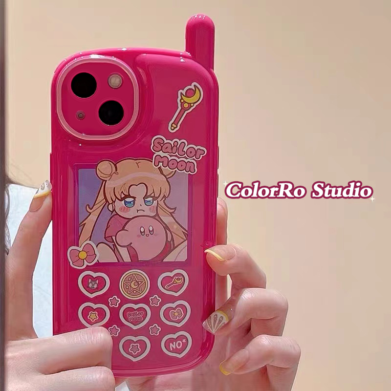 美少女珠链大哥大苹果14手机壳iphone13/12promax全包11xr/xs软78