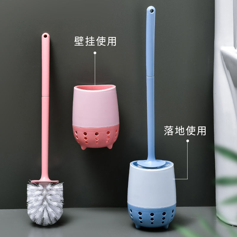 新款家用创意免打孔马桶刷套装卫生间洗厕所刷子新款