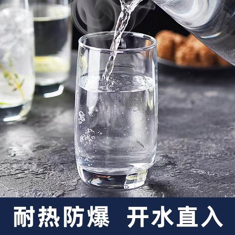 L7665耐热防爆玻璃水杯31CL拍一发四