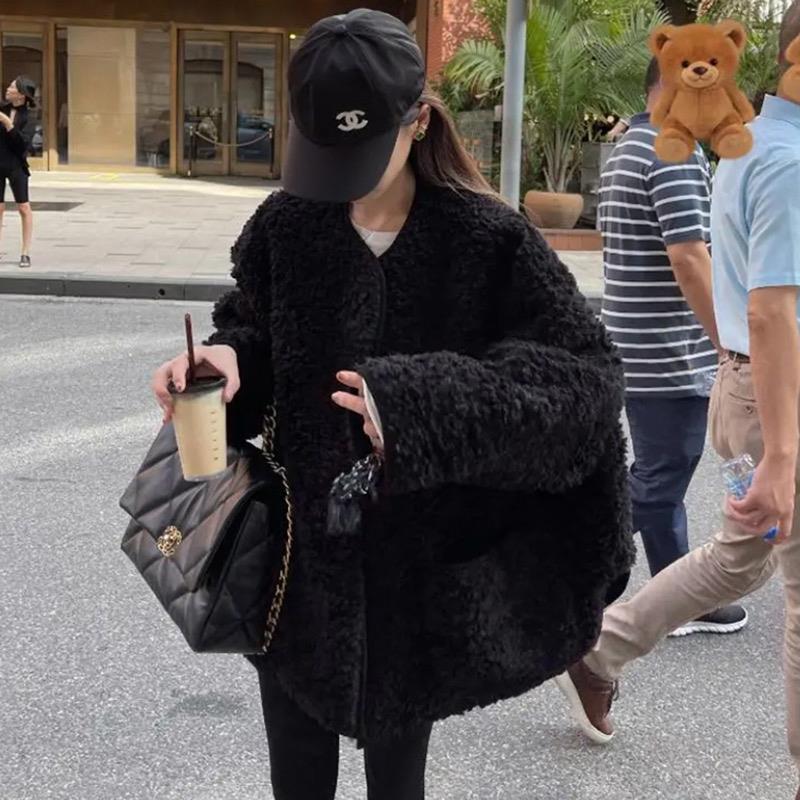黑色外套女2024新款爆款秋冬季上衣高级感小个子