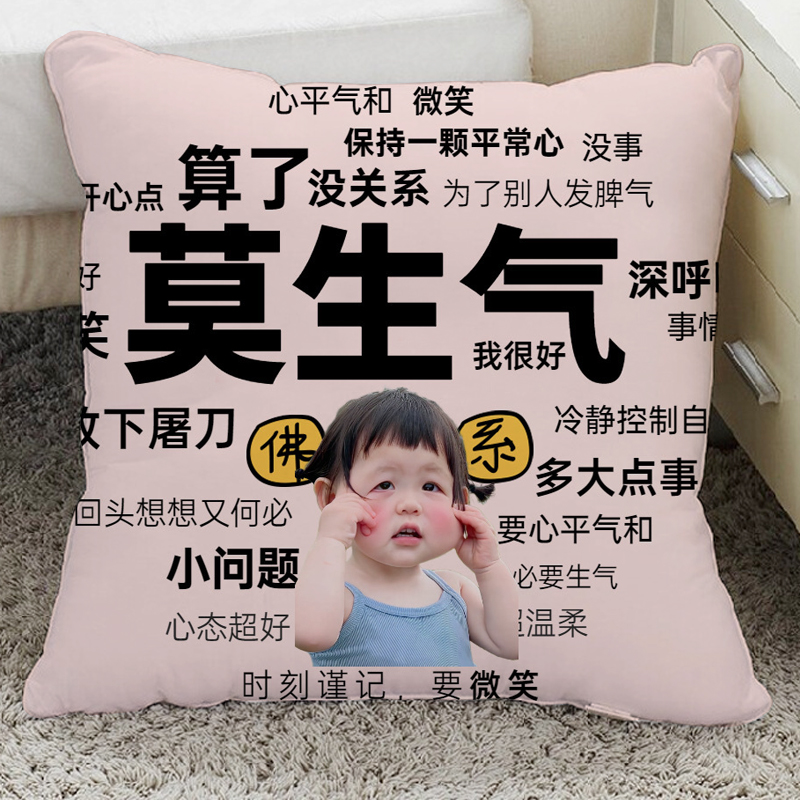 摇一摇周边定制抱枕摇头小摆件肉包同款瑶一瑶表情包小卡同款diy